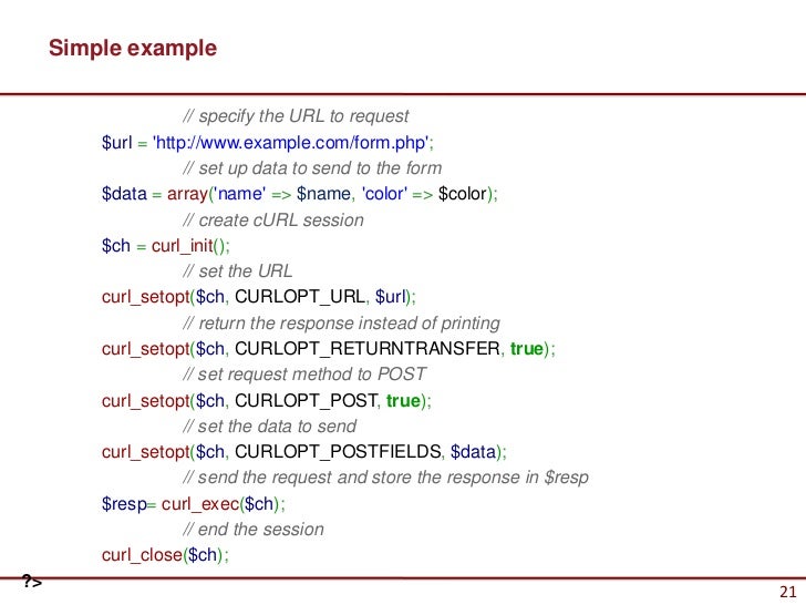php http